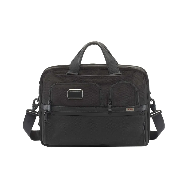 TUMI Nylon Laptop Bag Handbag Briefcase Men's Black-0