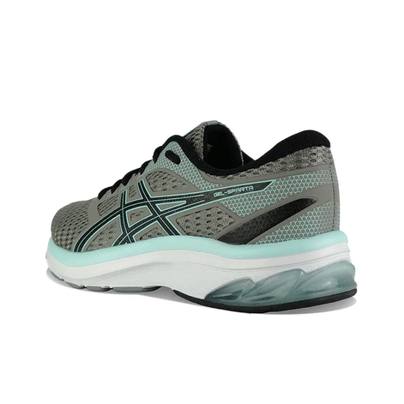 Asics Gel-Sparta Anti-Slip Wear-Resistant Low-Top Running Shoes Women's Gray Blue-3