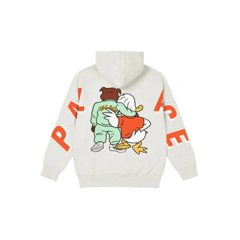 PALACE Dog And Duck Drop Shoulder Hood-1