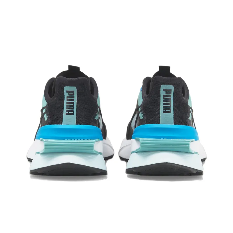 PUMA Pwrframe Op-1 Filter Cushioning Anti-Slip And Wear-Resistant Low-Top Casual Shoes Men's Black Blue-3