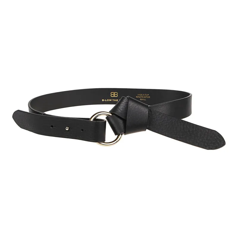 B Low The Belt Leather Belts Women's Black-1