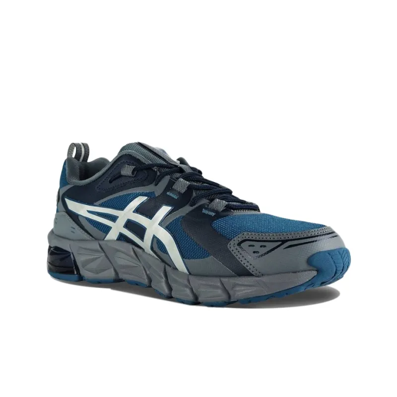 Asics Gel-Quantum 180 Low-Top Running Shoes Men's Gray Blue-2