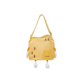 Sound For Life Nylon Fabric Shoulder Bag Crossbody Bag Shoulder Bag Regular Women's Yellow Ecru
