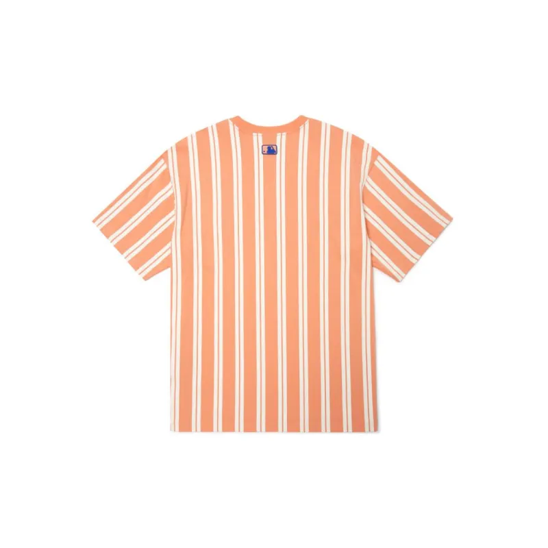 MLB Drop Shoulder Sleeve T-Shirt Unisex Orange-1