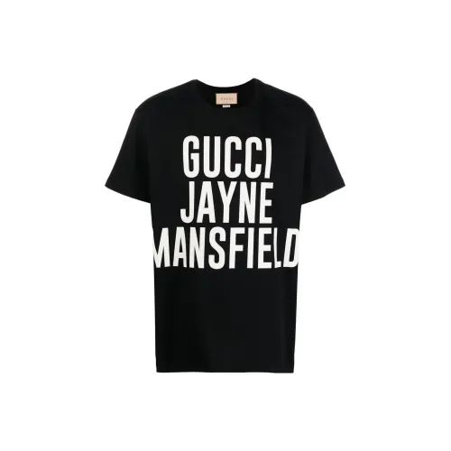 GUCCI T-Shirts Men Black