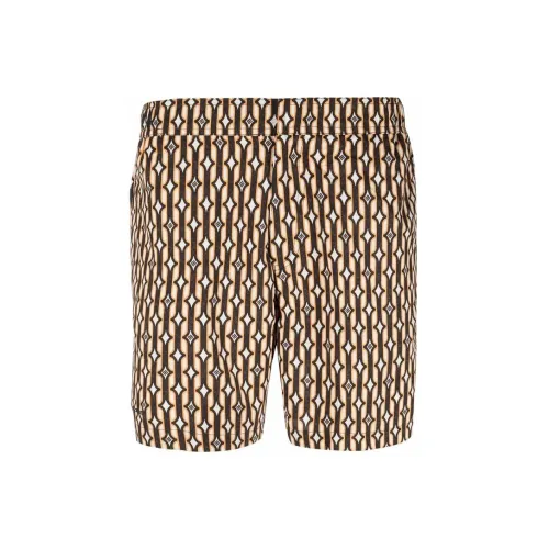 Tagliatore Casual Shorts Men Dark Brown