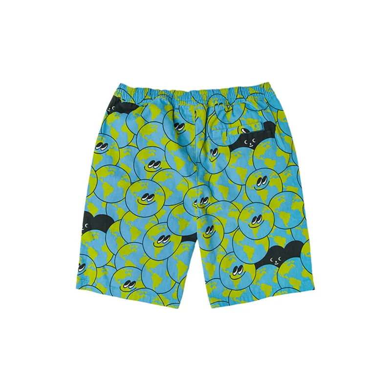 Tyakasha X Vans Casual Shorts Men Ocean Green-1