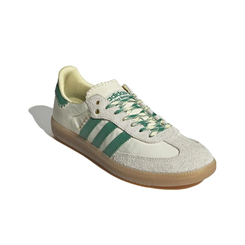 Adidas Wales Bonner X Samba Cream White Bold Green-2