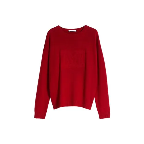 MaxMara Cashmere Sweaters Women's Red