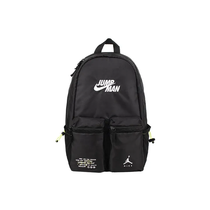 Jordan Polyester Basketball Bag Backpack Regular Unisex Black-0