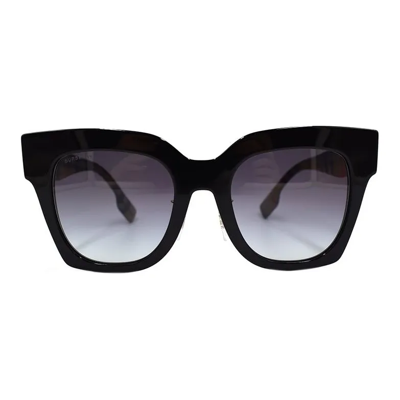 Burberry Vintage Check Square-frame Sunglasses-0