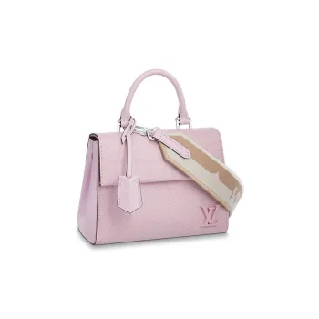 LOUIS VUITTON Cluny Epi Grained Cow Leather Handbag Crossbody Bag Mini Women's Pink
