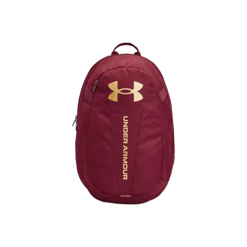 Under Armour Polyester Backpack Regular Unisex Red