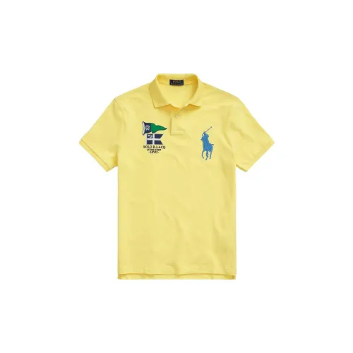 Polo Ralph Lauren Polo Shirts Men Yellow