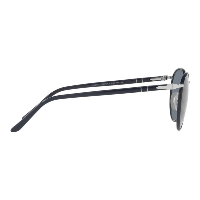 PERSOL Tinted lens Round frame Sunglasses-2