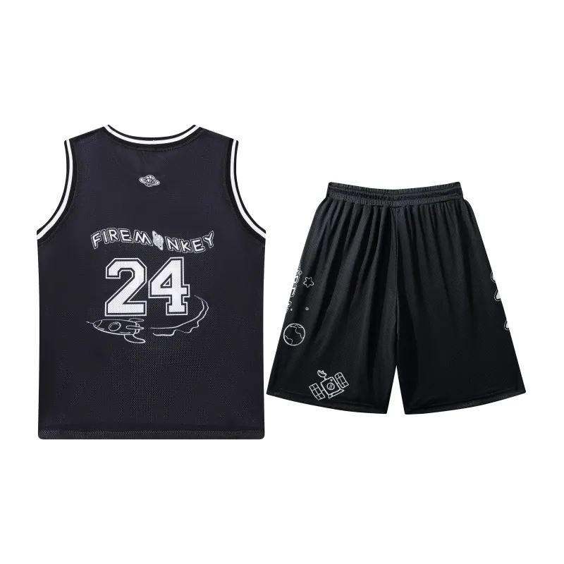 FireMonkey Astronaut Collection Basketball Suit Unisex-31