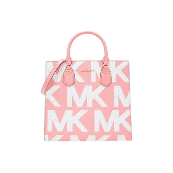MICHAEL KORS MK Everly Artificial Leather Handbags Crossbody Bags Women's Grapefruit Pink