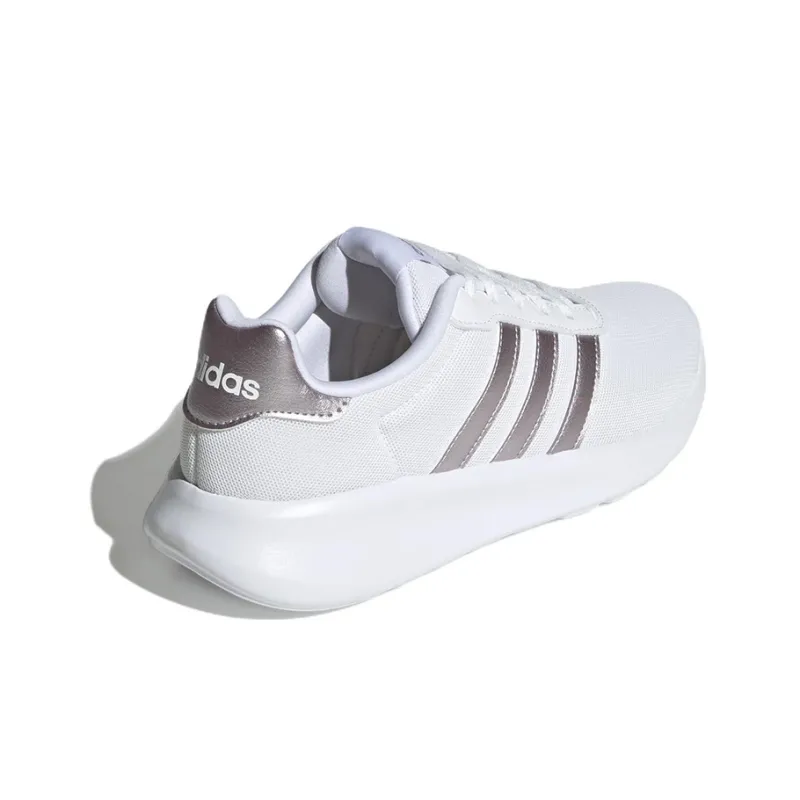 Adidas Neo Lite Racer 3.0 'White Silver' Women's-3