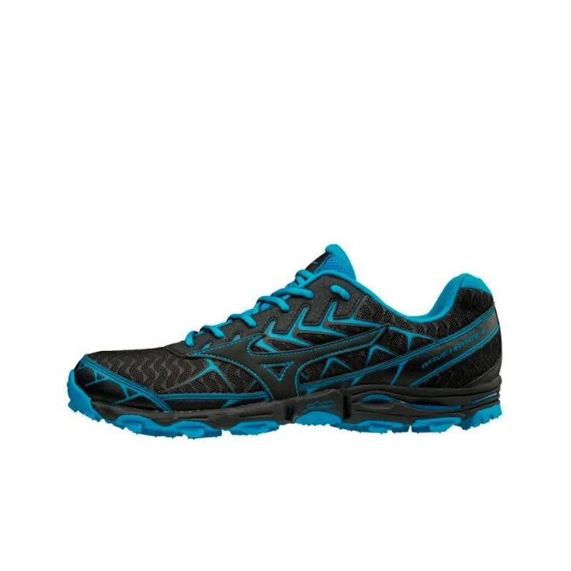 Mizuno Wave Hayate 4 'Black Blue'-0