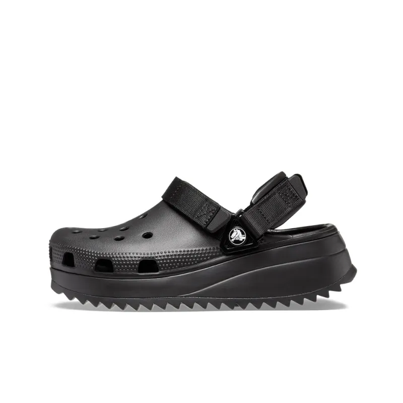 Crocs Classic Hiker Casual Sandals Unisex Black-0