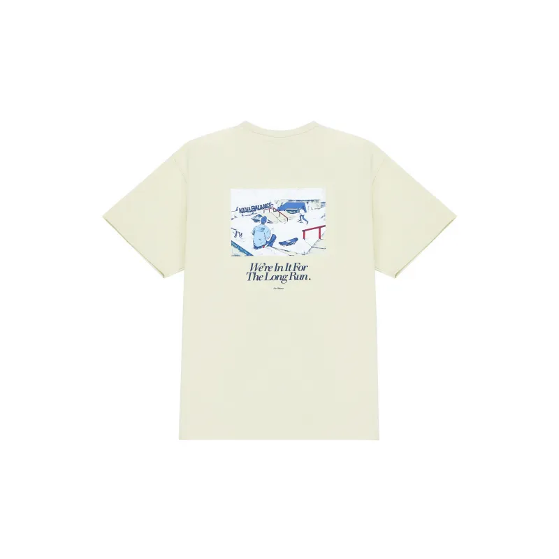 New Balance ANB SS22 T Shirt Men's Yellow Green-1