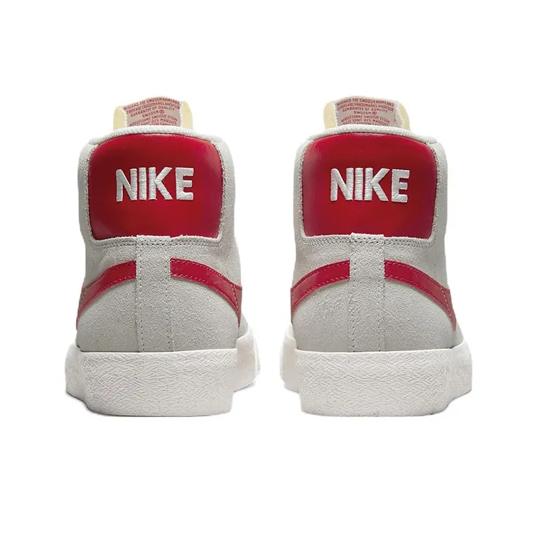 Nike Sb Blazer Mid Summit White University Red-4