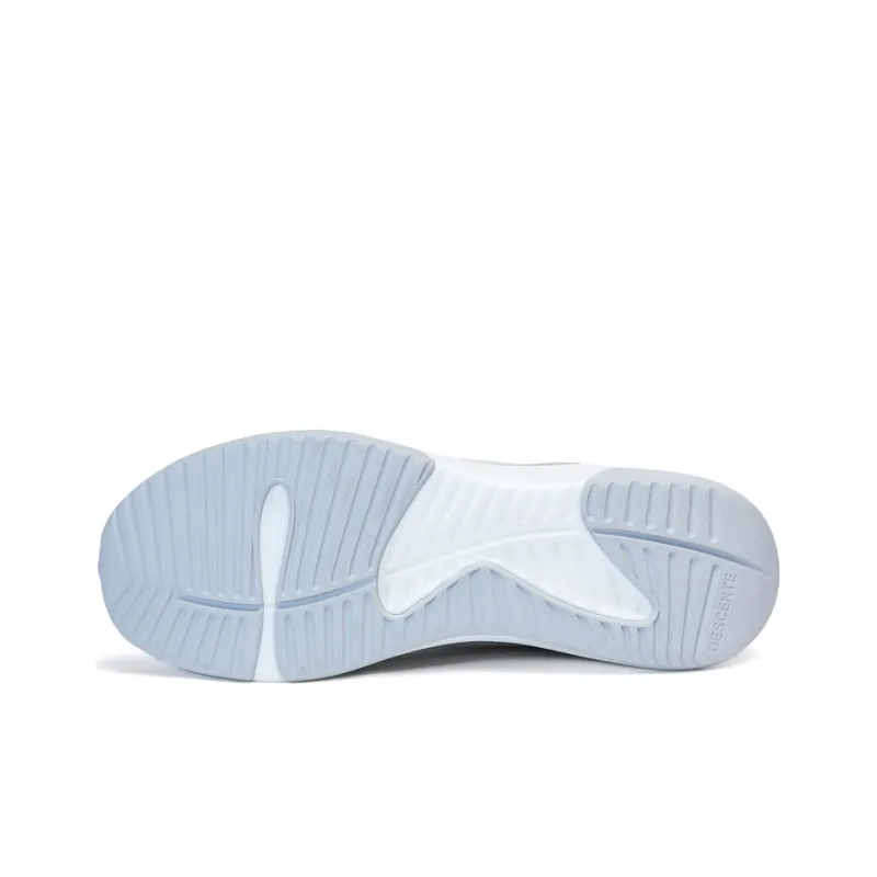DESCENTE Dualis Abrasion Resistant, Breathable, Lightweight Low Top Running Shoes Men's White-3