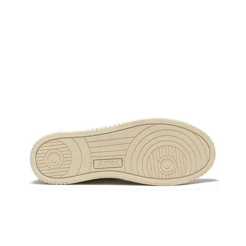 AUTRY Dallas Leather Low 'White Navy' Women's-3