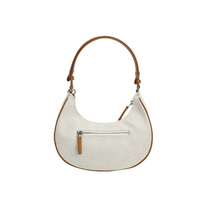 FILA FUSION PU Shoulder Bag Regular Women's Quinoa Khaki-2