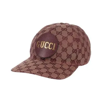 GUCCI Gg Canvas Velcro Strap Baseball Cap