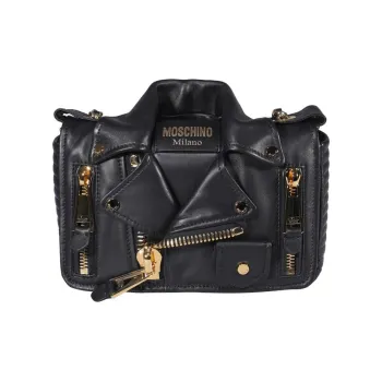 MOSCHINO Biker Jacket Shoulder Bag