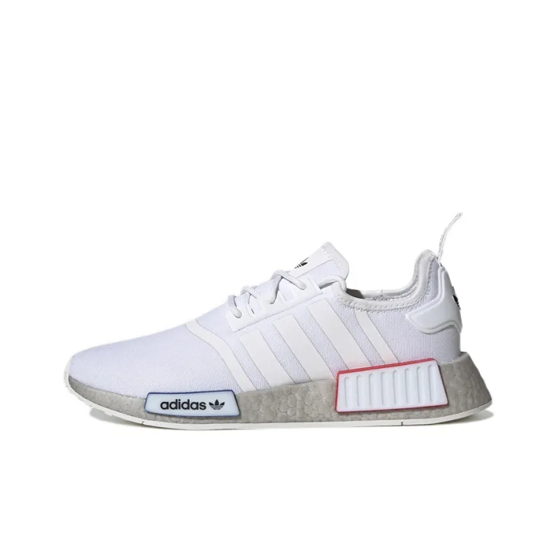 Adidas Nmd R1 White Grey Boost-0