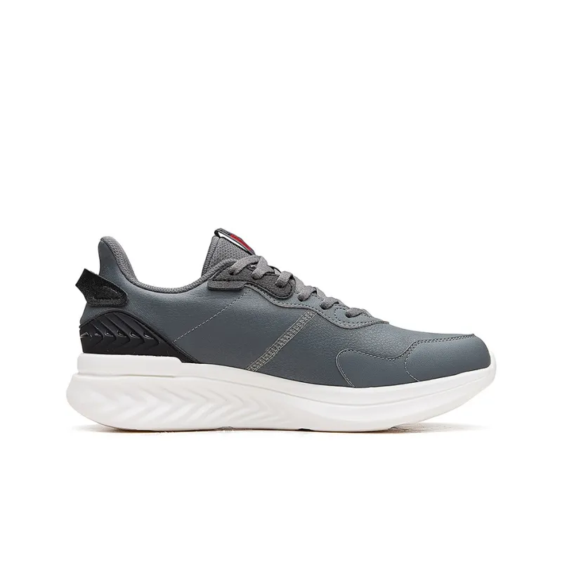 361° Cushioning Anti-Slip Wear-Resistant Breathability Low-Top Running Shoes Men's Cosmic Gray-1