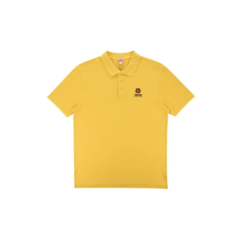 KENZO Polo Shirts Men Yellow-4
