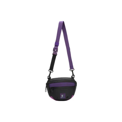 LINING CF Crossbody Bags Black/Purple Metallic