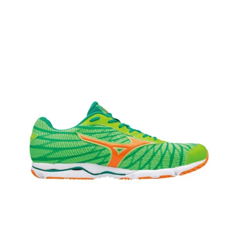 Mizuno Wave Hitogami 4 'Green Orange'-1