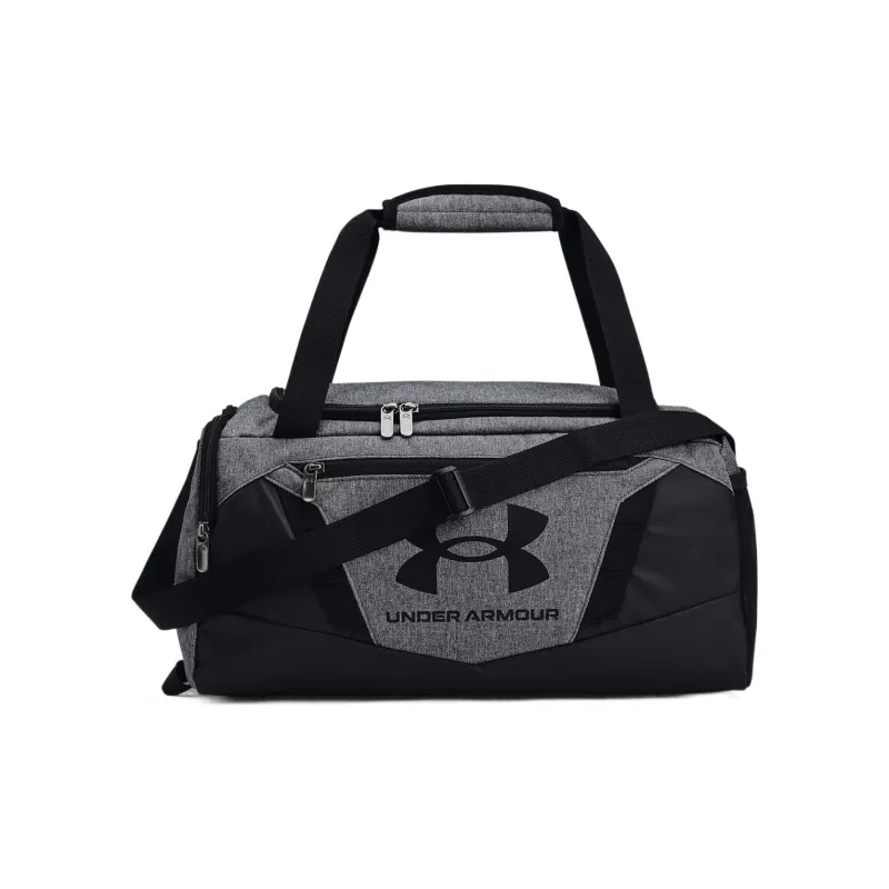 Under Armour Polyester Handbag Shoulder Bag Crossbody Bag Travel Bag Gym Bag Extra Small Unisex Black Gray-0