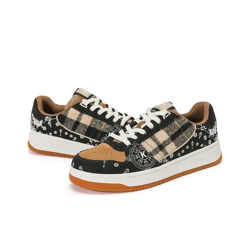 Kappa Low Top Skateboard Shoes Unisex Black-3