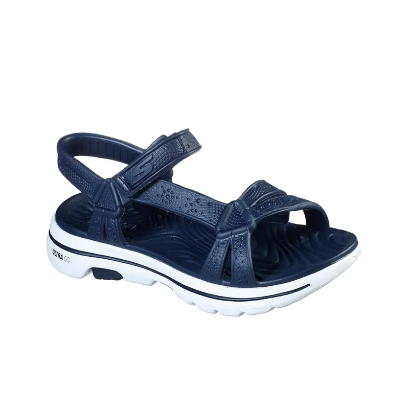Skechers Go Walk 5 Tahiti Beach Sandals Women's Navy-2