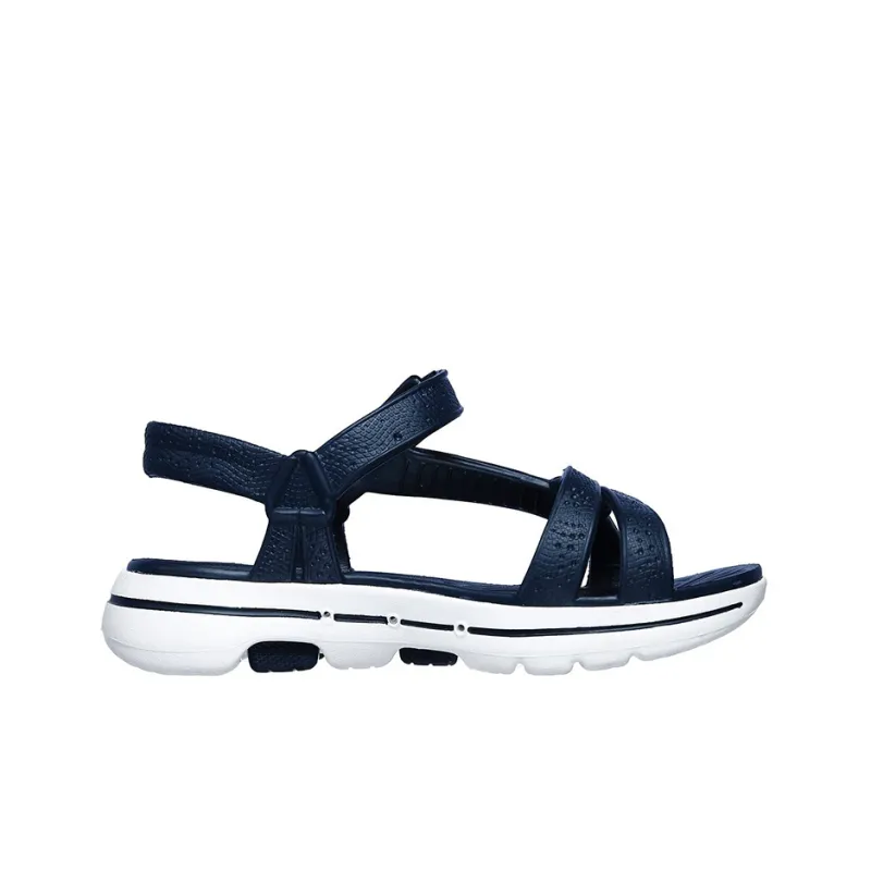 Skechers Go Walk 5 Tahiti Beach Sandals Women's Navy-1