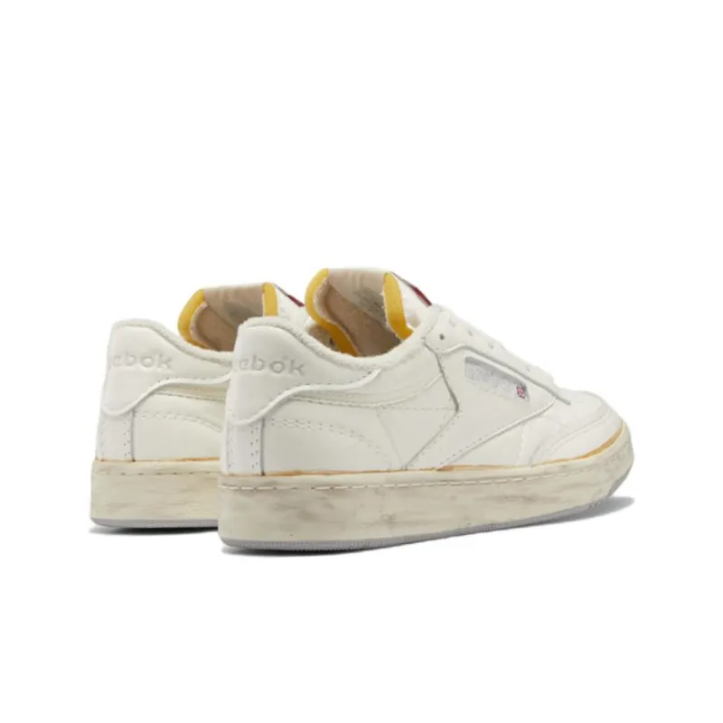 Reebok Club C Casual Skateboarding Shoes Unisex Beige-3
