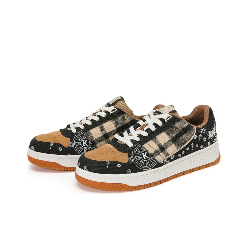 Kappa Low Top Skateboard Shoes Unisex Black-2