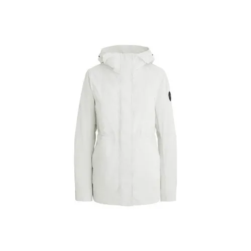 Canada Goose Black Mark Jackets Women's White