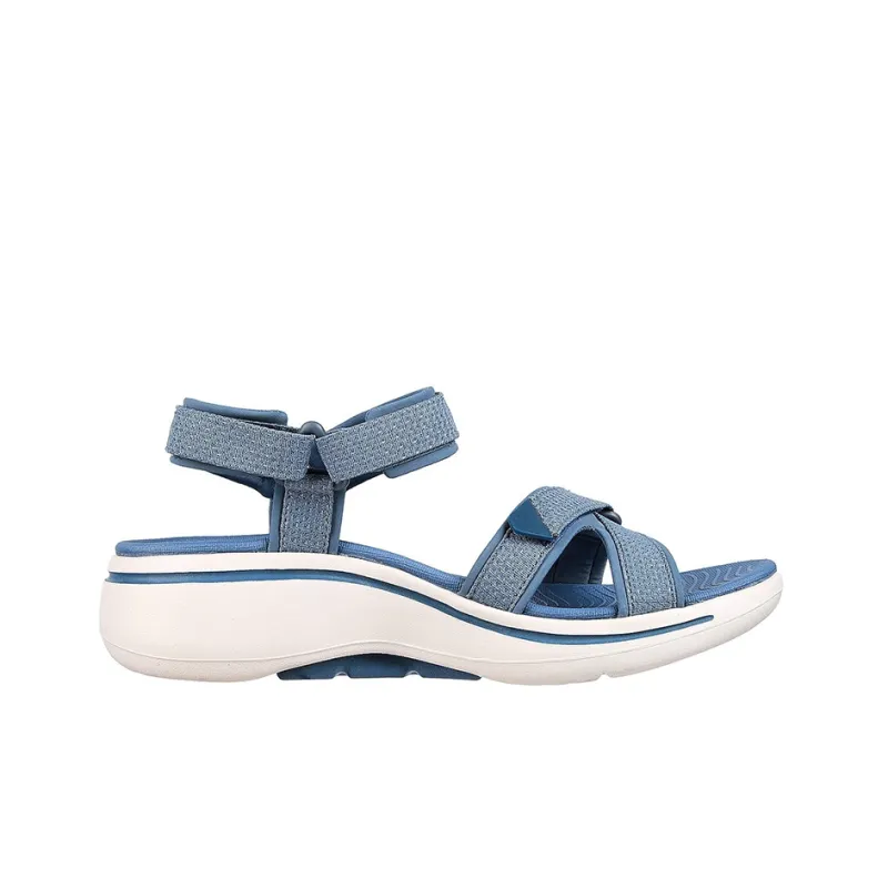Skechers Go Walk Arch Fit Beach Sandals Women's Light Blue-1