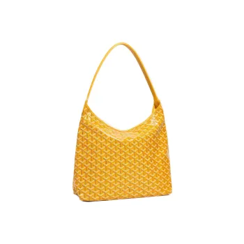 GOYARD Bohème Hobo Canvas With Leather Shoulder Bag Combo Bag Shoulder Bag Women's Yellow