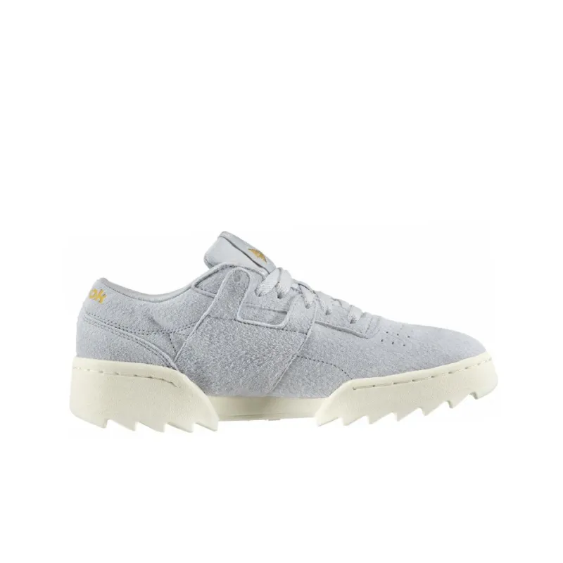 Reebok Workout Ripple Og Low Tops Casual Skateboarding Shoes Unisex Gray-1