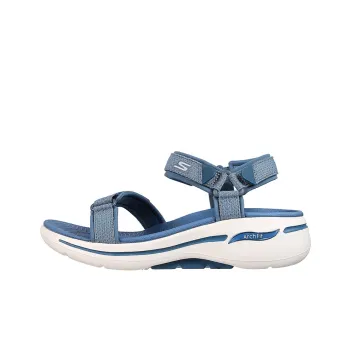 Skechers Go Walk Arch Fit Beach Sandals Women's Light Blue
