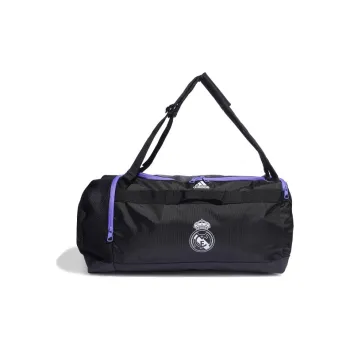 Adidas Fabric Handbag Shoulder Bag Crossbody Bag Gym Bag Medium Size Unisex Pure Black