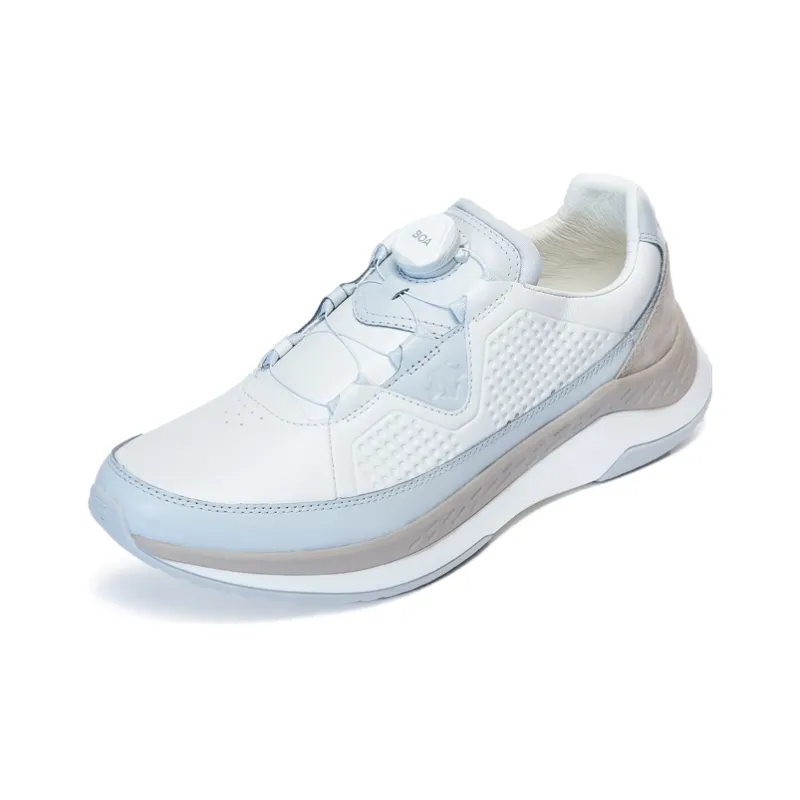 DESCENTE Dualis Abrasion Resistant, Breathable, Lightweight Low Top Running Shoes Men's White-2
