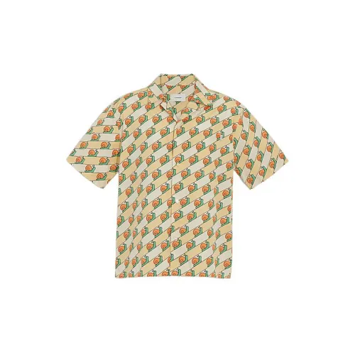 COACH Shirts Men Yellow